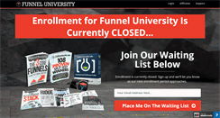 Desktop Screenshot of funnelu.com